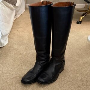FRYE Women's Black Leather Boots
